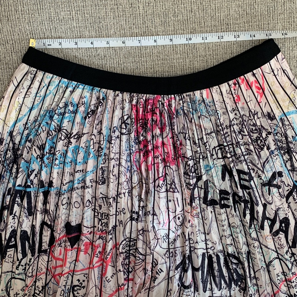 Sz 2X Vibrant Multicolor A-Line women’s Skirt used - Picture 16 of 17